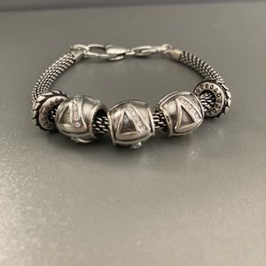 Brighton Tri Delta Charm Bracelet